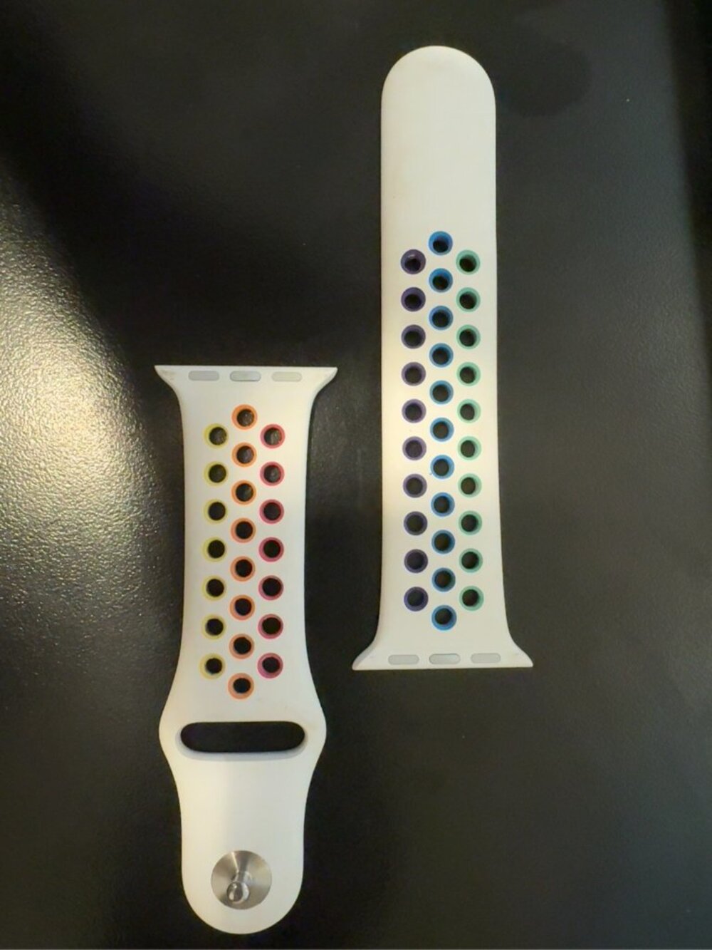 Apple Watch Nike Pride Edition 2020 Sport Band S/M White Rainbow